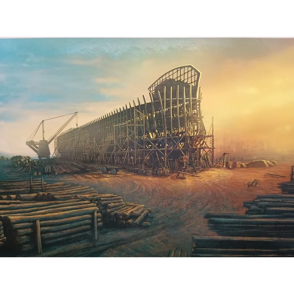 noahs ark puzzle Building Of The Ark 500 Piece